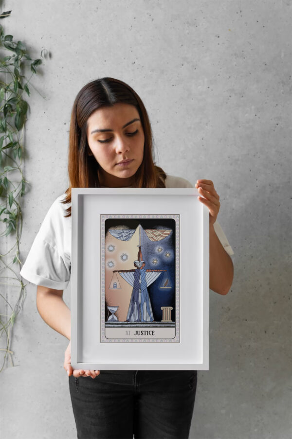 Illustration Tarot La justice – Image 4