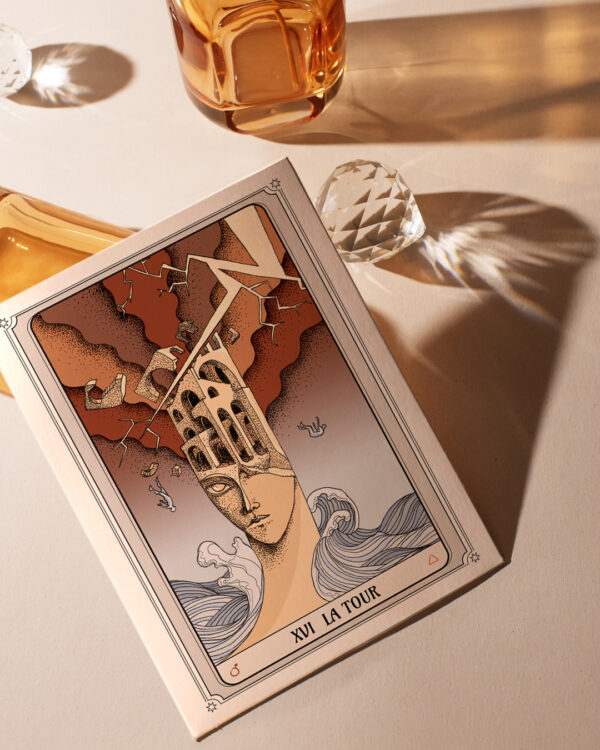 Illustration Tarot La tour – Image 4