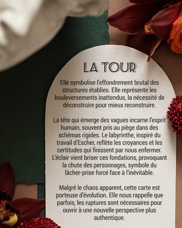 Illustration Tarot La tour – Image 5