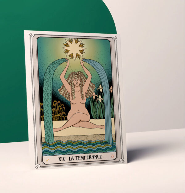 Illustration Tarot La tempérance – Image 2