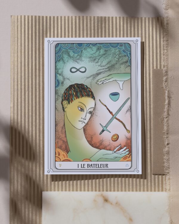 Illustration Tarot Le bateleur – Image 2