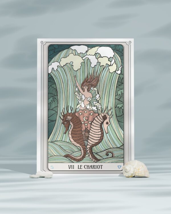Illustration Tarot Le chariot – Image 4