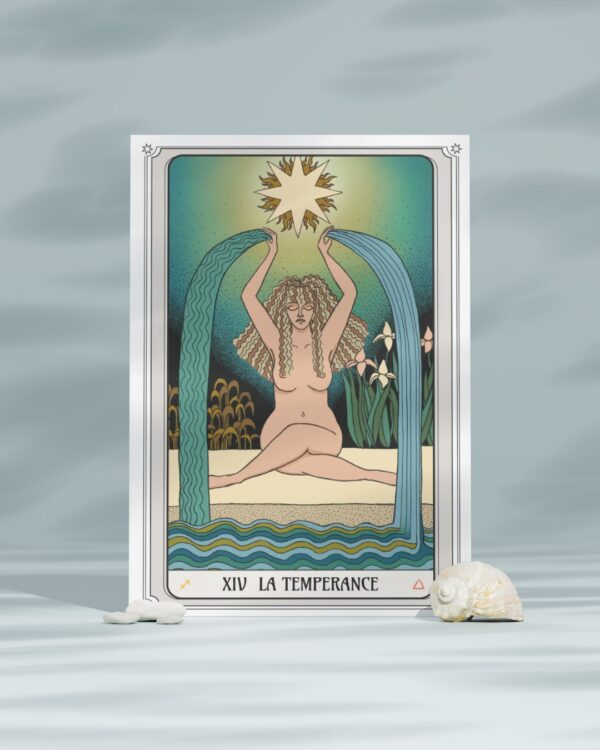 Illustration Tarot La tempérance – Image 3