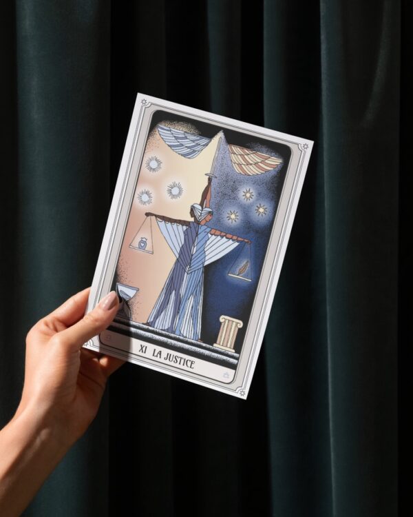 Illustration Tarot La justice – Image 2
