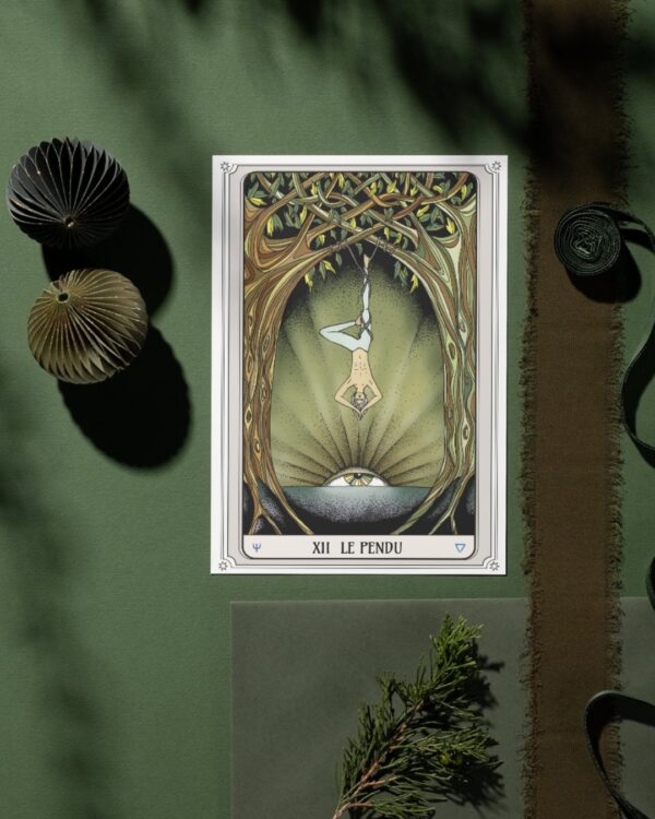 Illustration Tarot Le pendu – Image 2