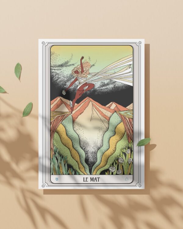 Illustration Tarot Le Mat – Image 2