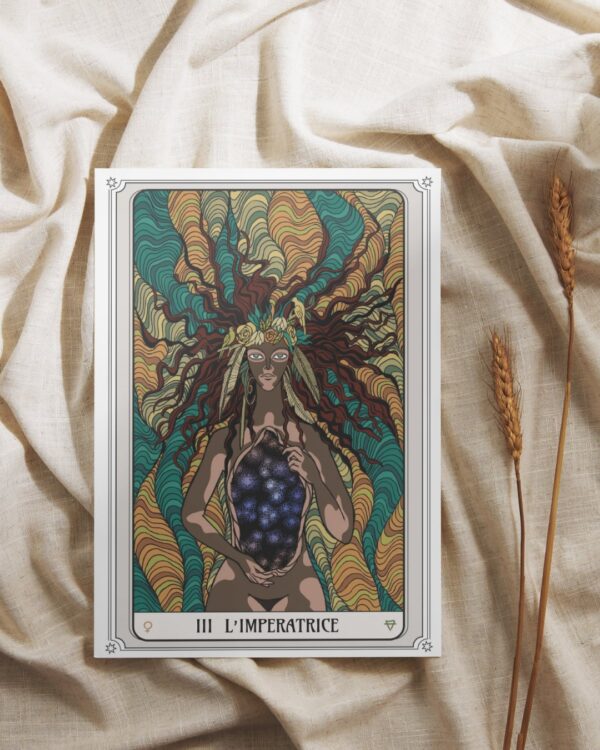 Illustration Tarot L’impératrice – Image 3