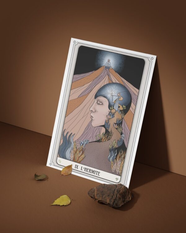 Illustration Tarot L’Hermite – Image 2