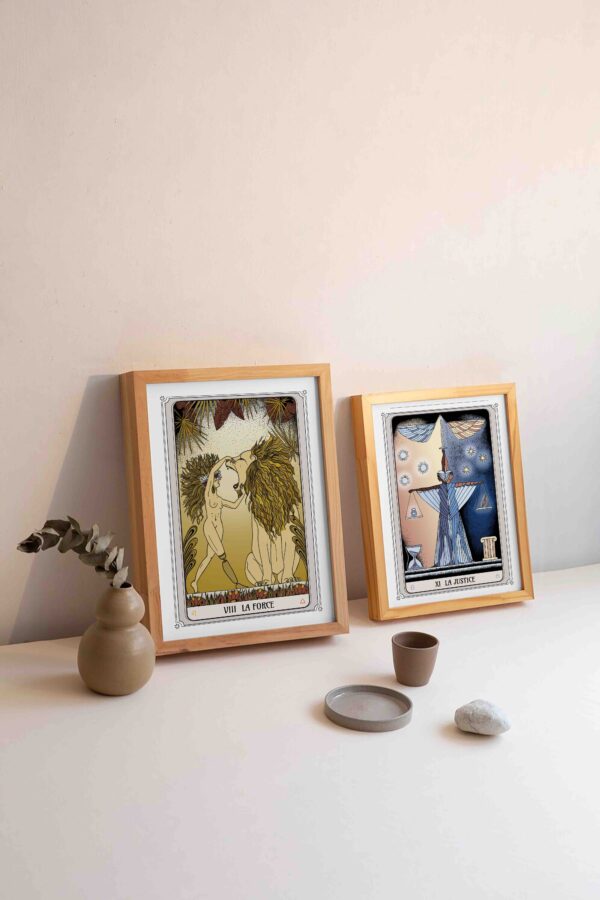 Illustration Tarot La force – Image 5