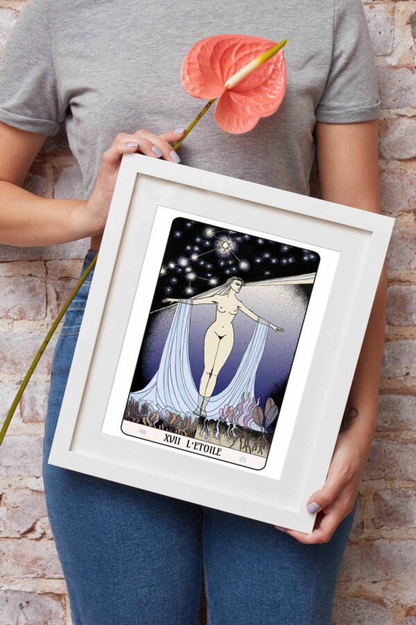 Illustration Tarot L’étoile – Image 2